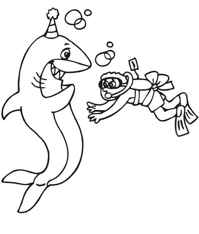 Haifisch Ausmalbilder 21