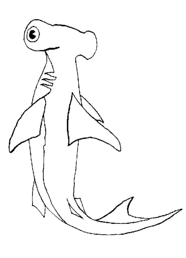 Haifisch Ausmalbilder 4