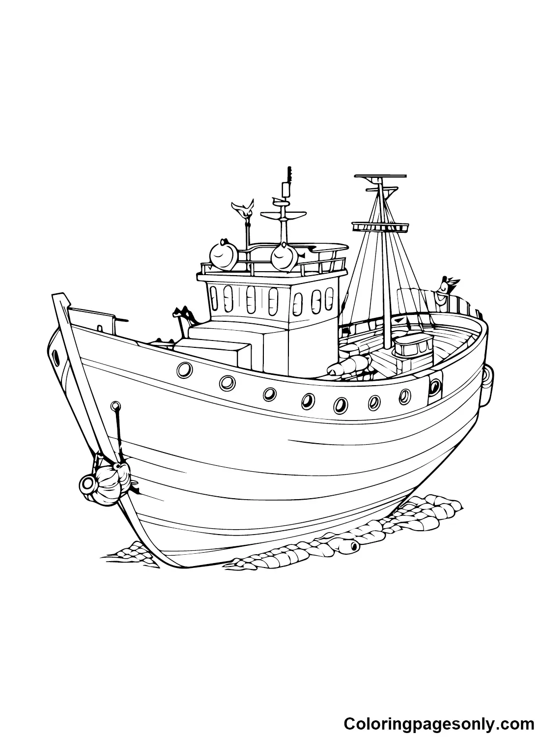 Barcos Para Colorear 52