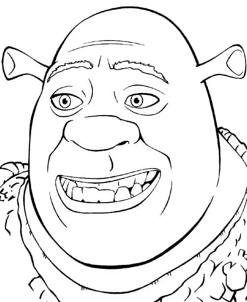 Desenhos de Shrek Para Colorir 13