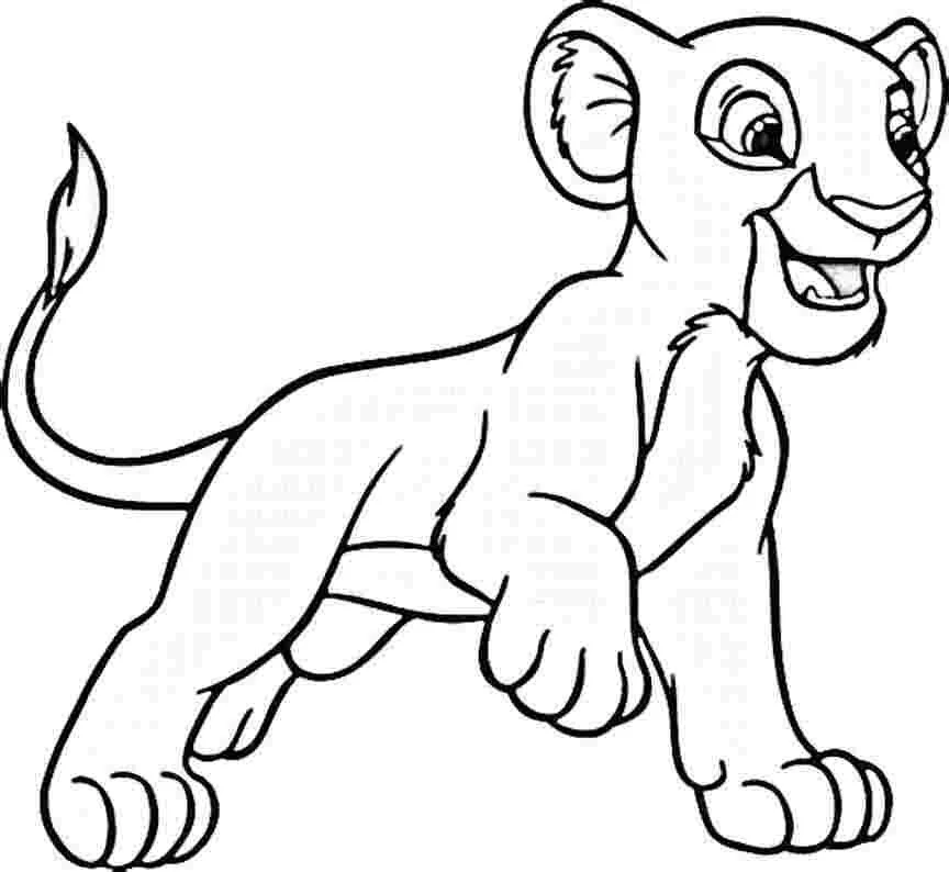Simba Ausmalbilder 2