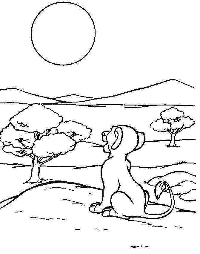 Simba Ausmalbilder 31