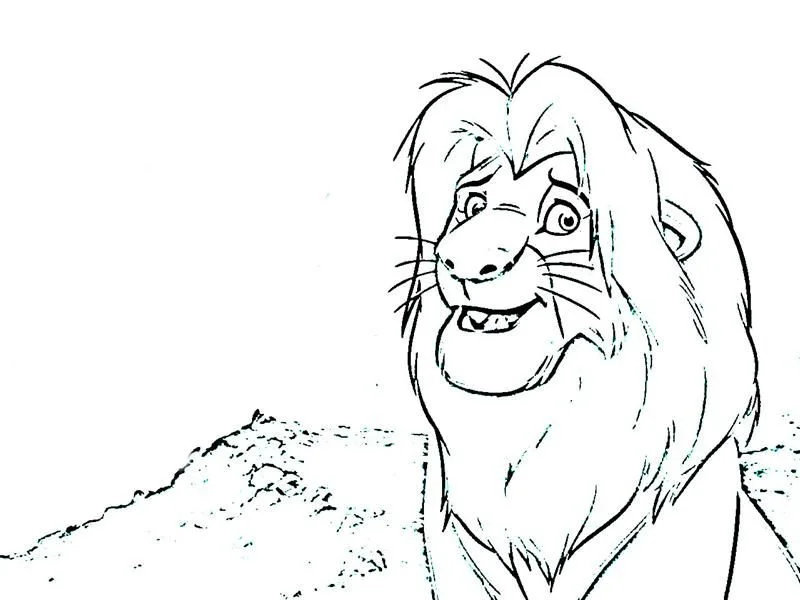 Simba Ausmalbilder 7