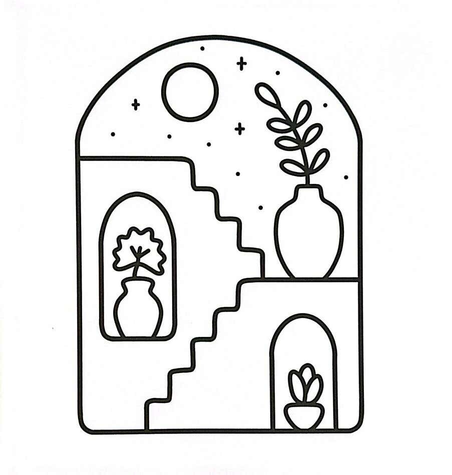 Simple Art Coloring Pages 22