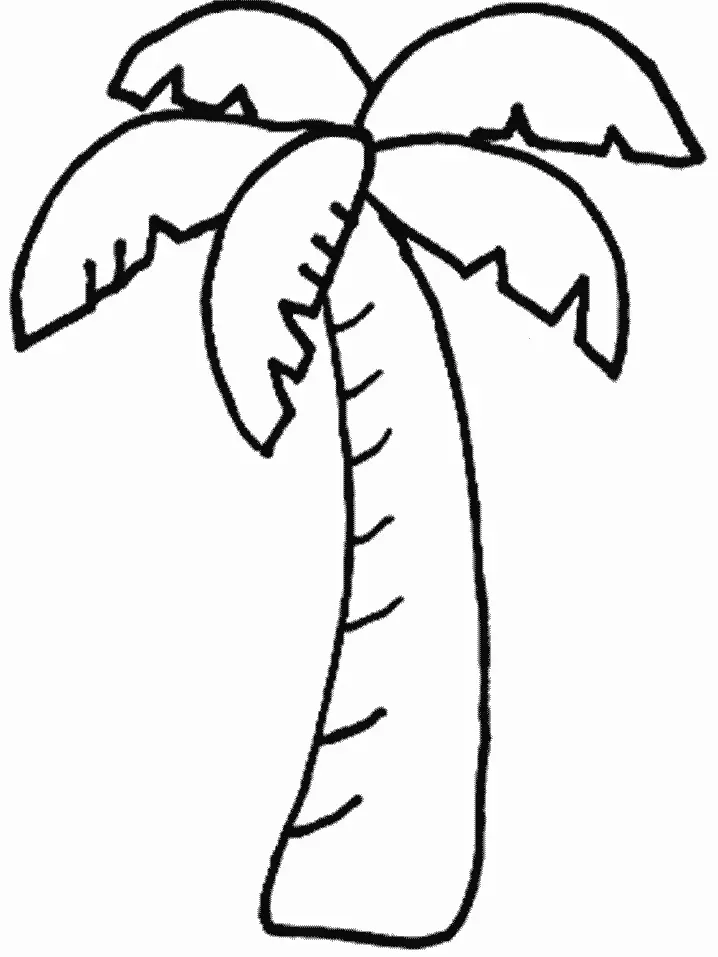 Simple Tree Coloring Pages 28