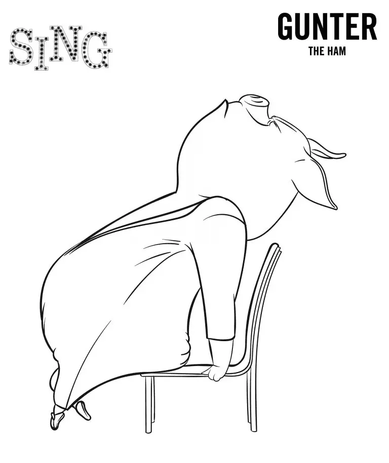 Sing Ausmalbilder 58