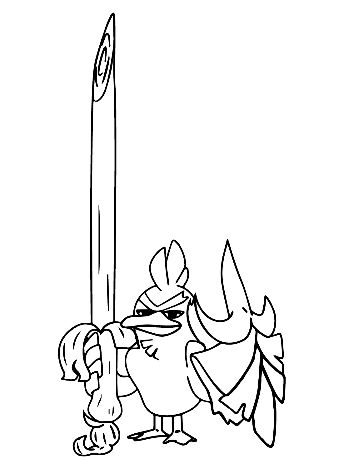 Sirfetch d Ausmalbilder 9