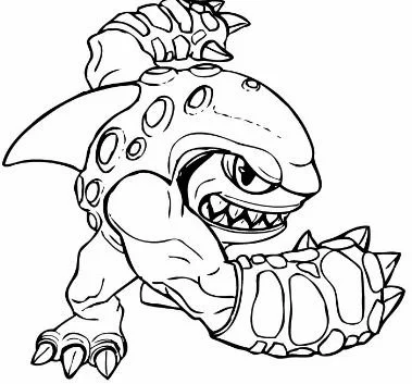 Skylanders Ausmalbilder 57
