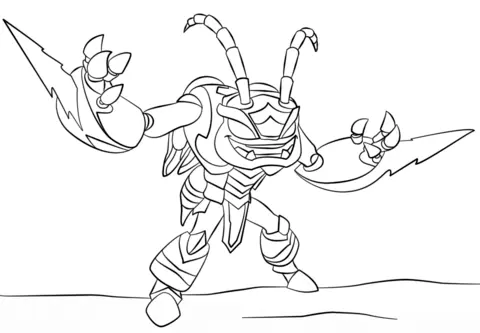 Skylanders Ausmalbilder 61
