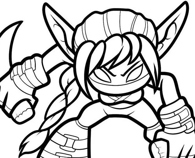 Skylanders Ausmalbilder 8