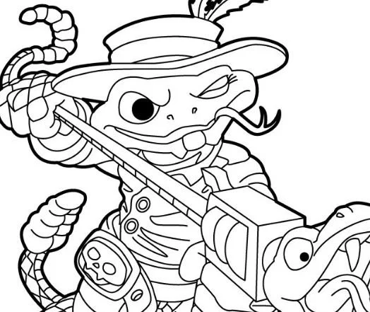 Skylanders Ausmalbilder 86