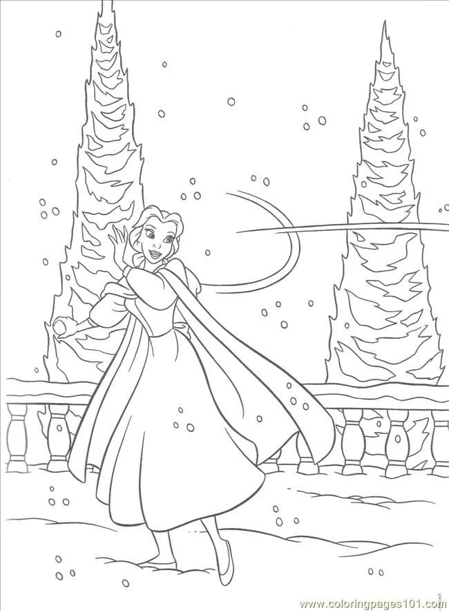 Schneewittchen Ausmalbilder 44