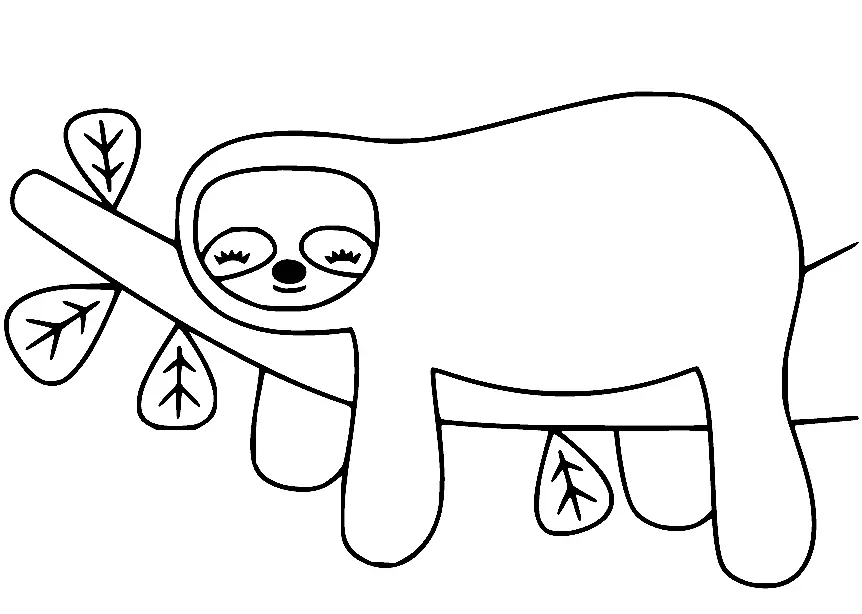 Ameisenbär Ausmalbilder 1