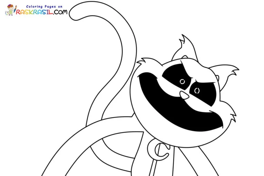 Smiling Critters Coloring Pages 17
