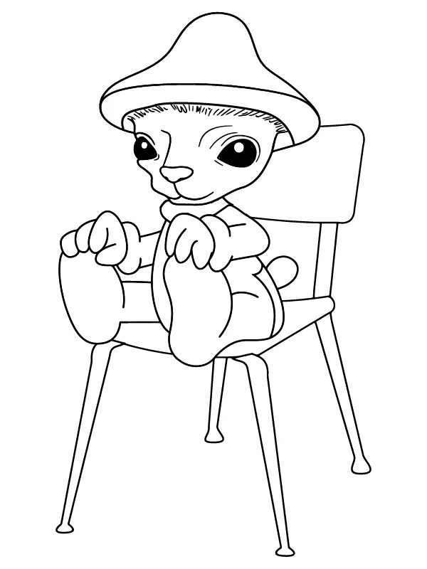 Desenhos de Smurf Cat Para Colorir
