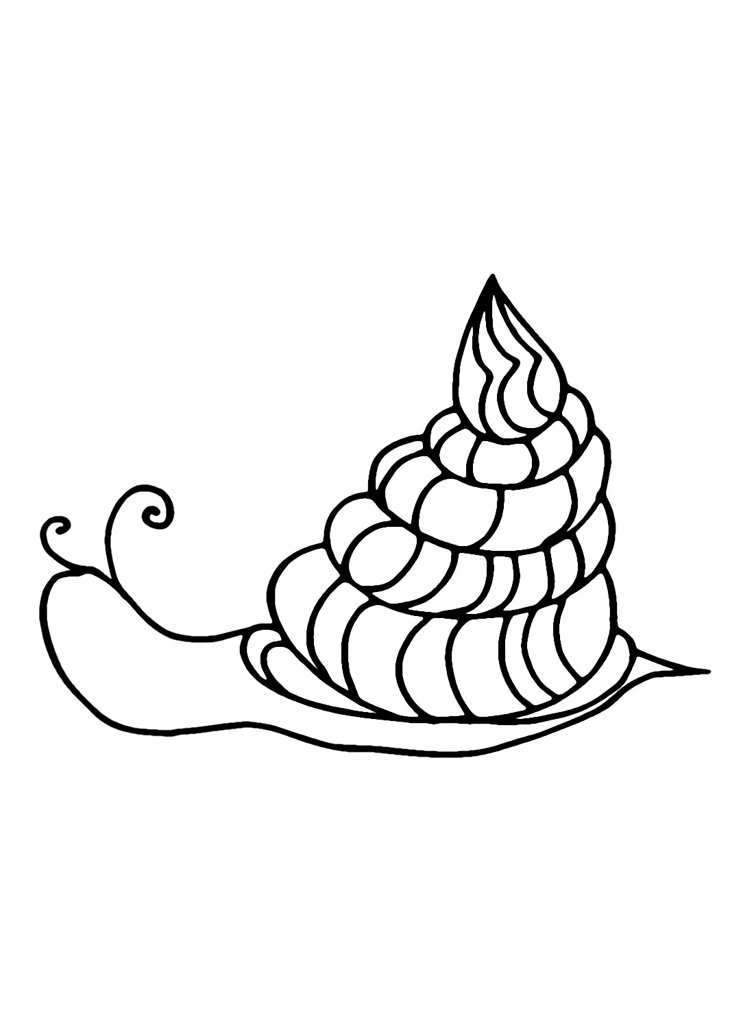 Schnecken Ausmalbilder 29