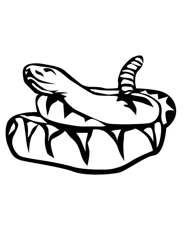 Snake Coloring Pages 106