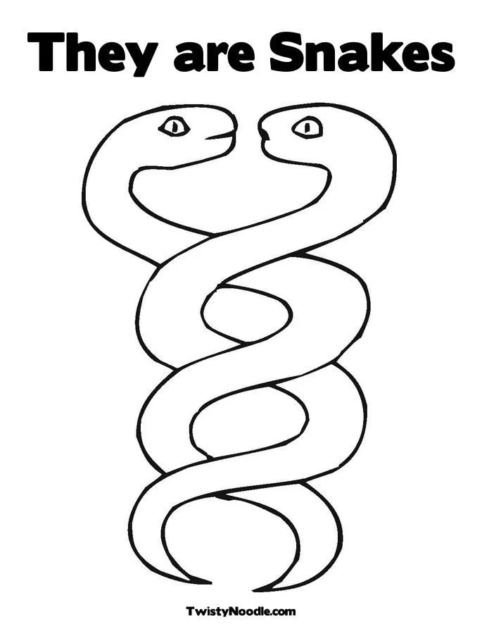 Snake Coloring Pages 35