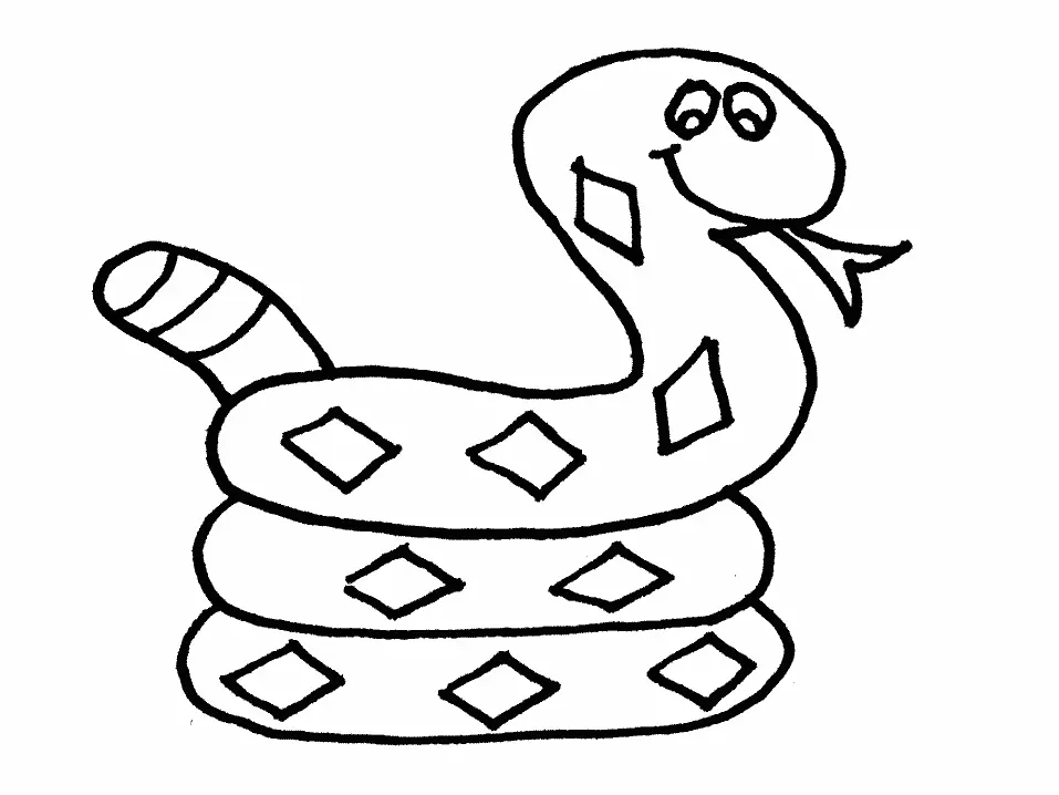 Snake Coloring Pages 44