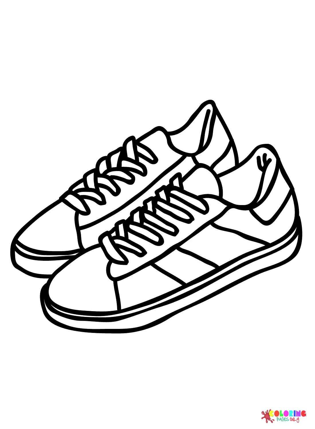 Desenhos de Tenis Para Colorir 3