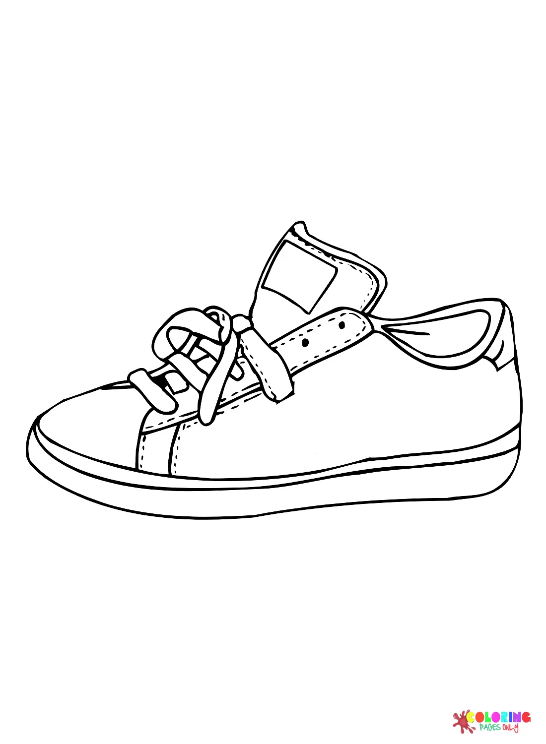 Desenhos de Tenis Para Colorir 4