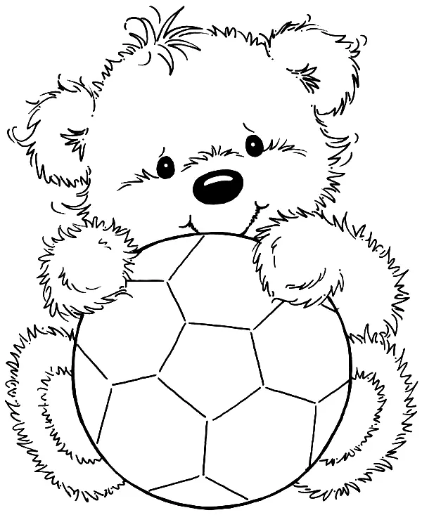 Futebol para colorir 10