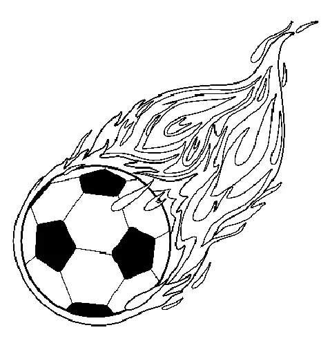 Futebol para colorir 13
