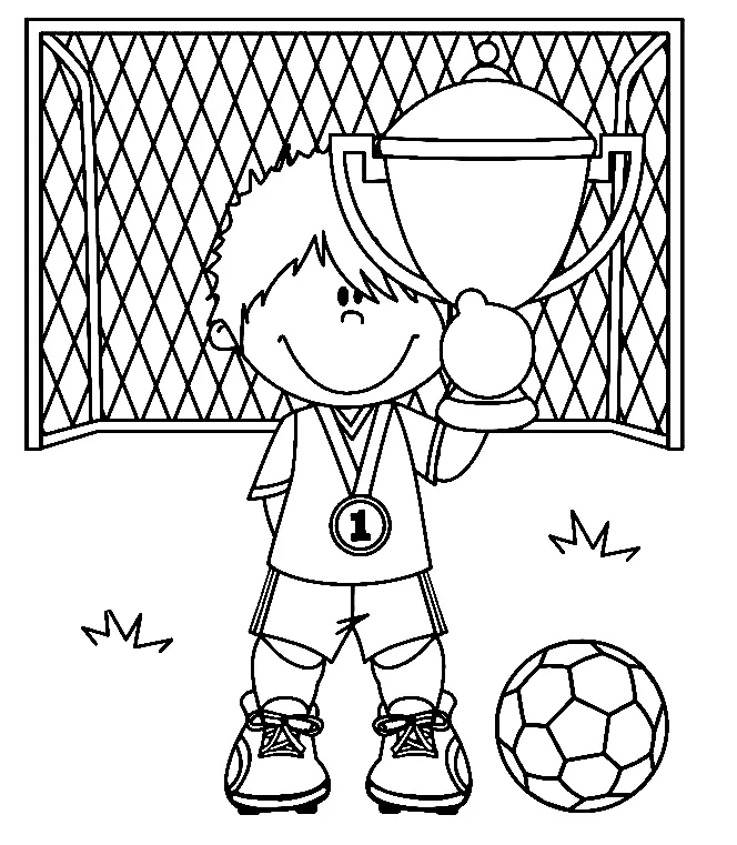 Futebol para colorir 32