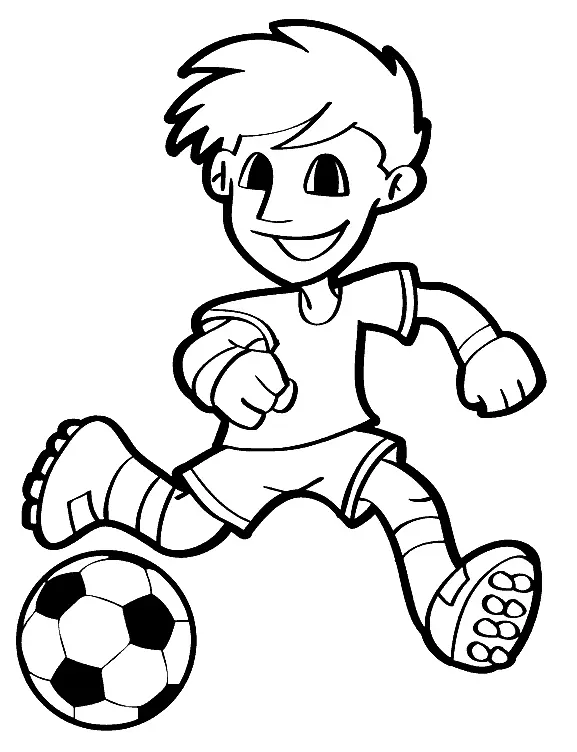 Futebol para colorir 35