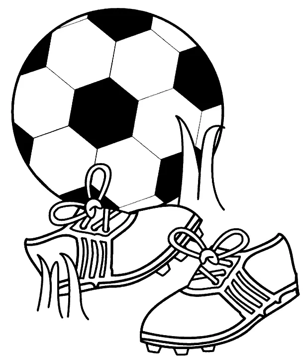 Futebol para colorir 43