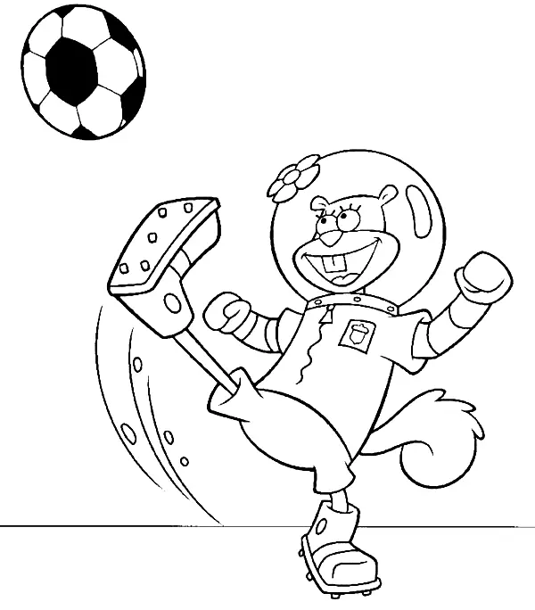 Futebol para colorir 44