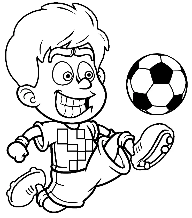 Futebol para colorir 45