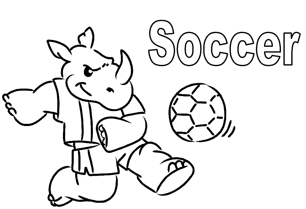 Futebol para colorir 54