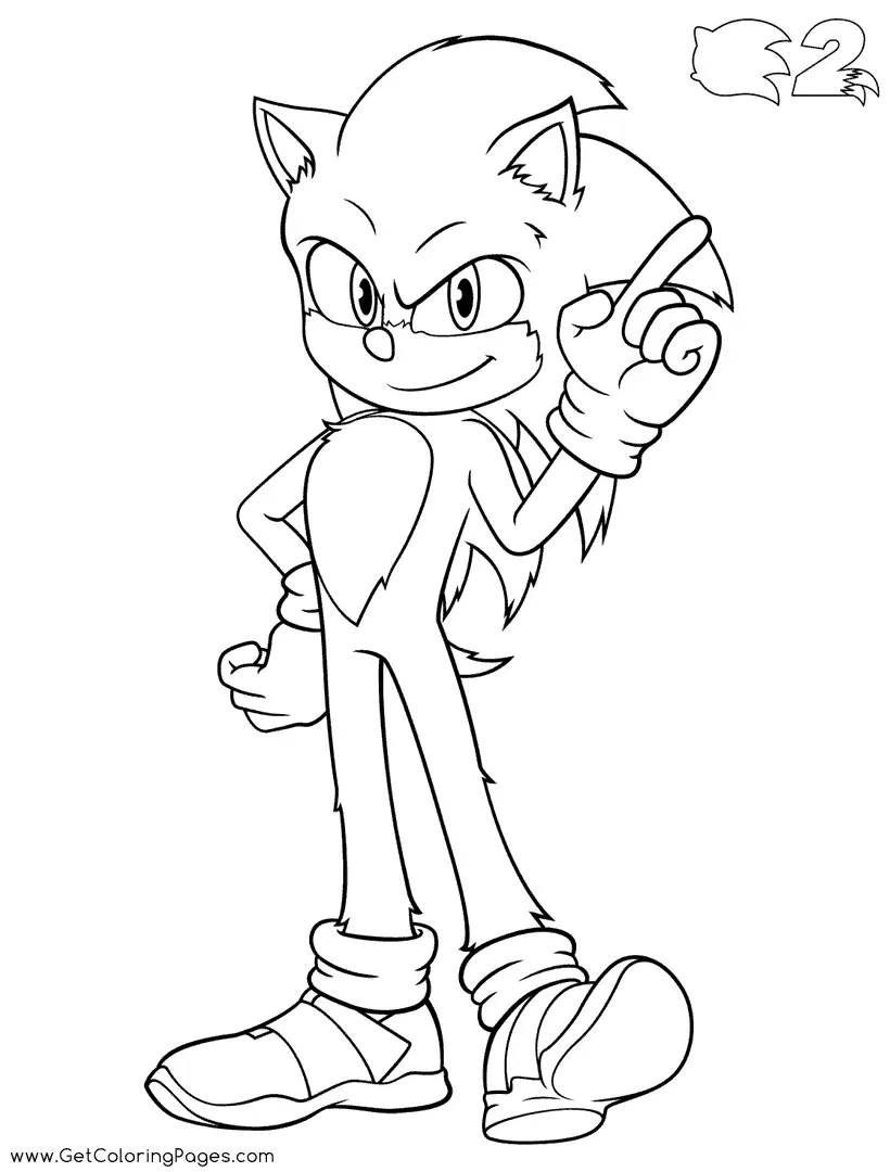 Sonic Ausmalbilder 18