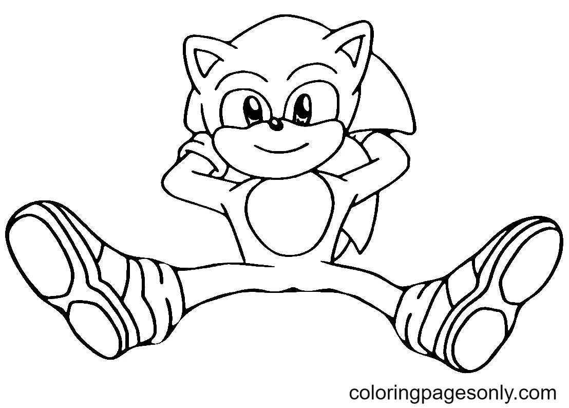 Sonic Ausmalbilder 35
