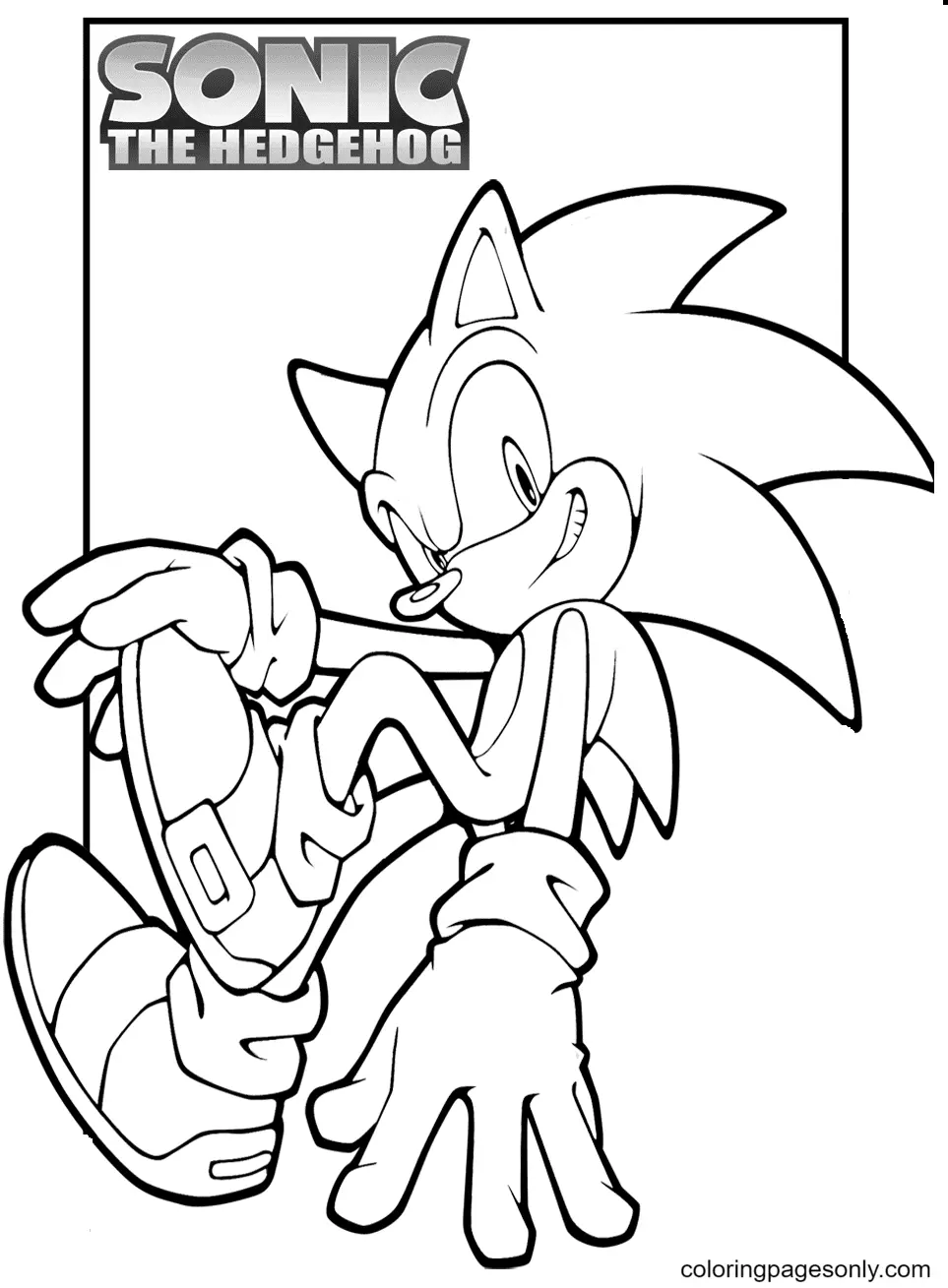 Sonic Ausmalbilder 39
