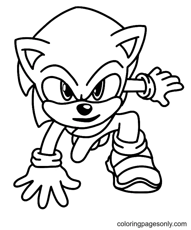 Sonic Ausmalbilder 45