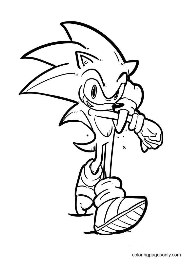 Sonic Ausmalbilder 46