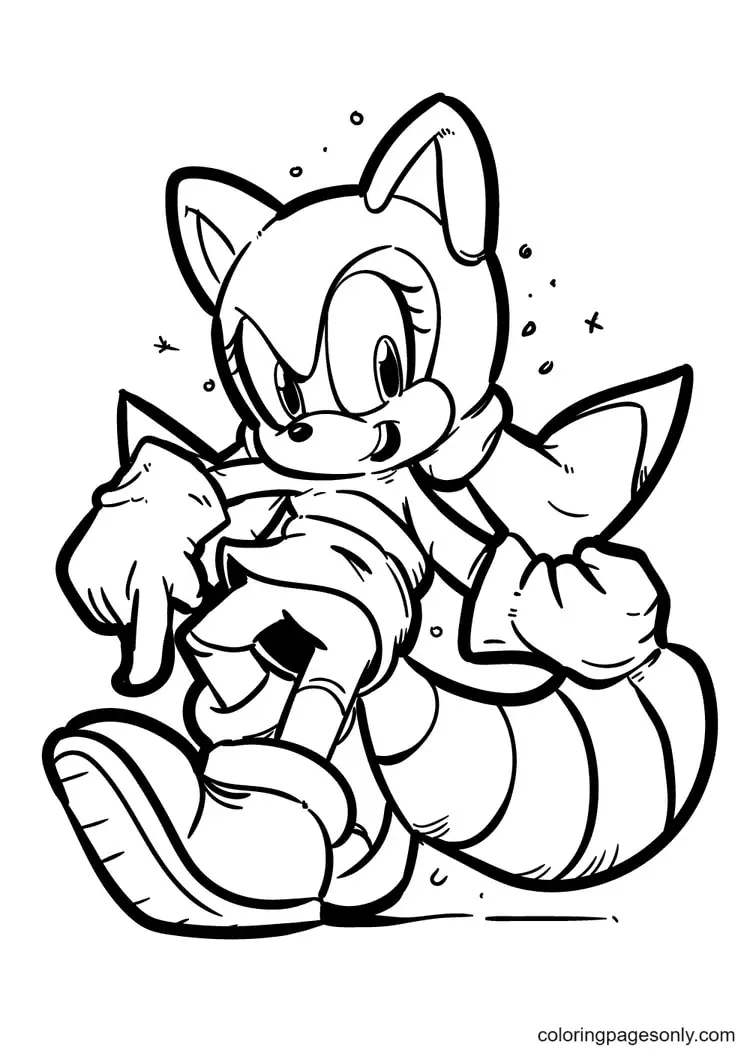 Sonic Ausmalbilder 47