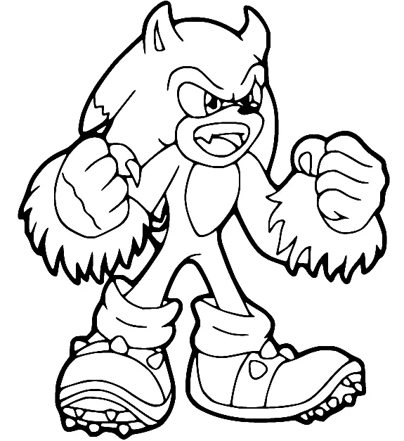 Sonic Ausmalbilder 57