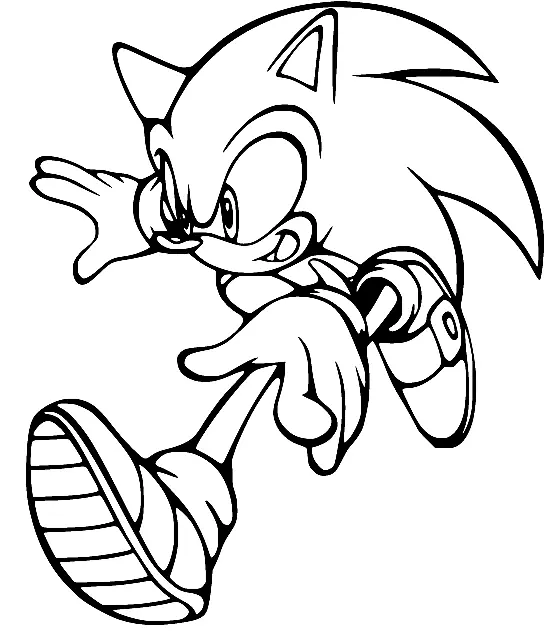 Sonic Ausmalbilder 74