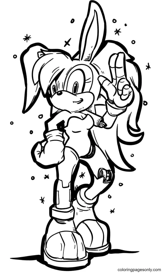 Desenhos de Sonic 2 O filme Para Colorir 61