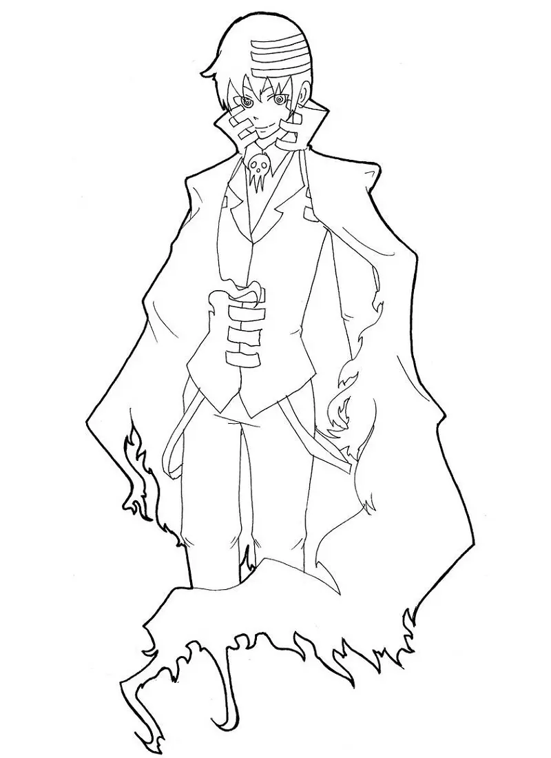 Soul Eater Coloring Pages 17