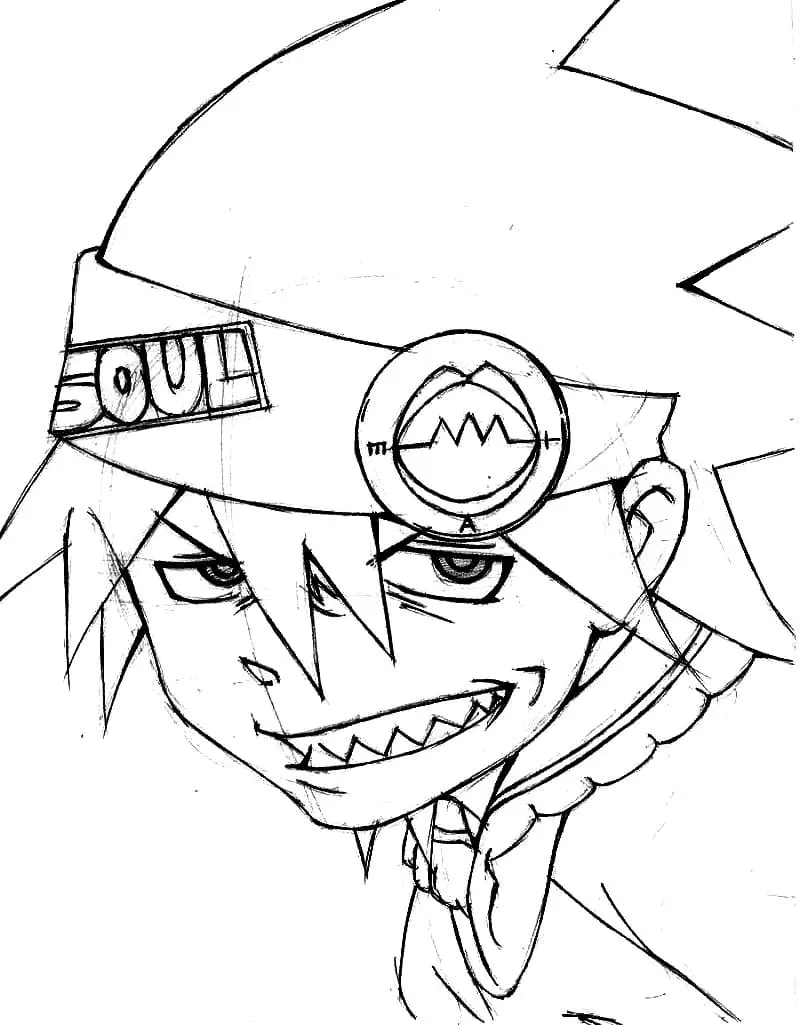 Soul Eater Coloring Pages 21