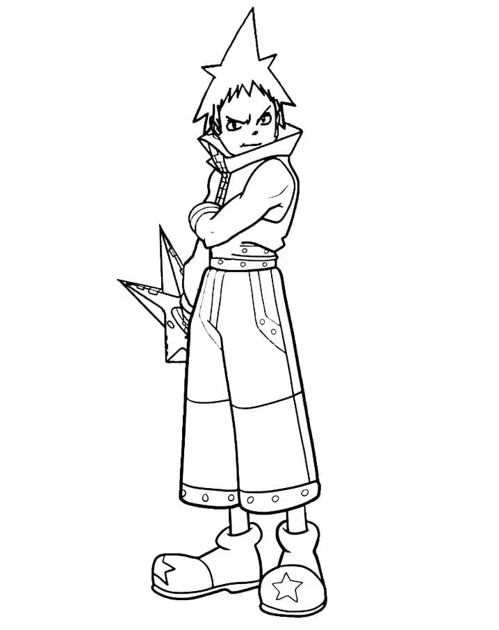 Soul Eater Coloring Pages 27