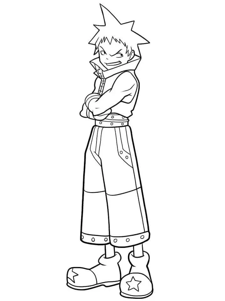 Soul Eater Coloring Pages 39