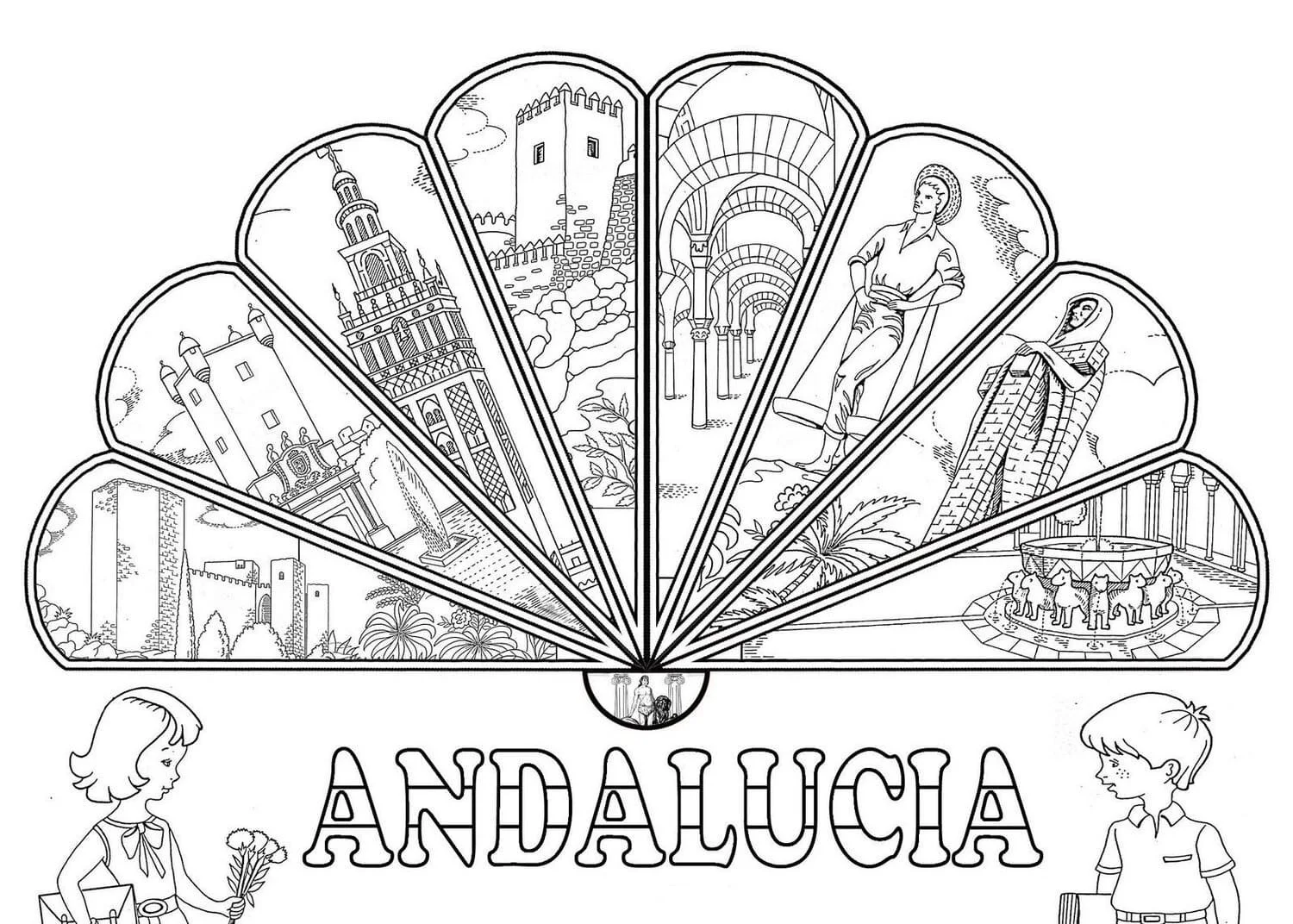 Spain Coloring Pages 21