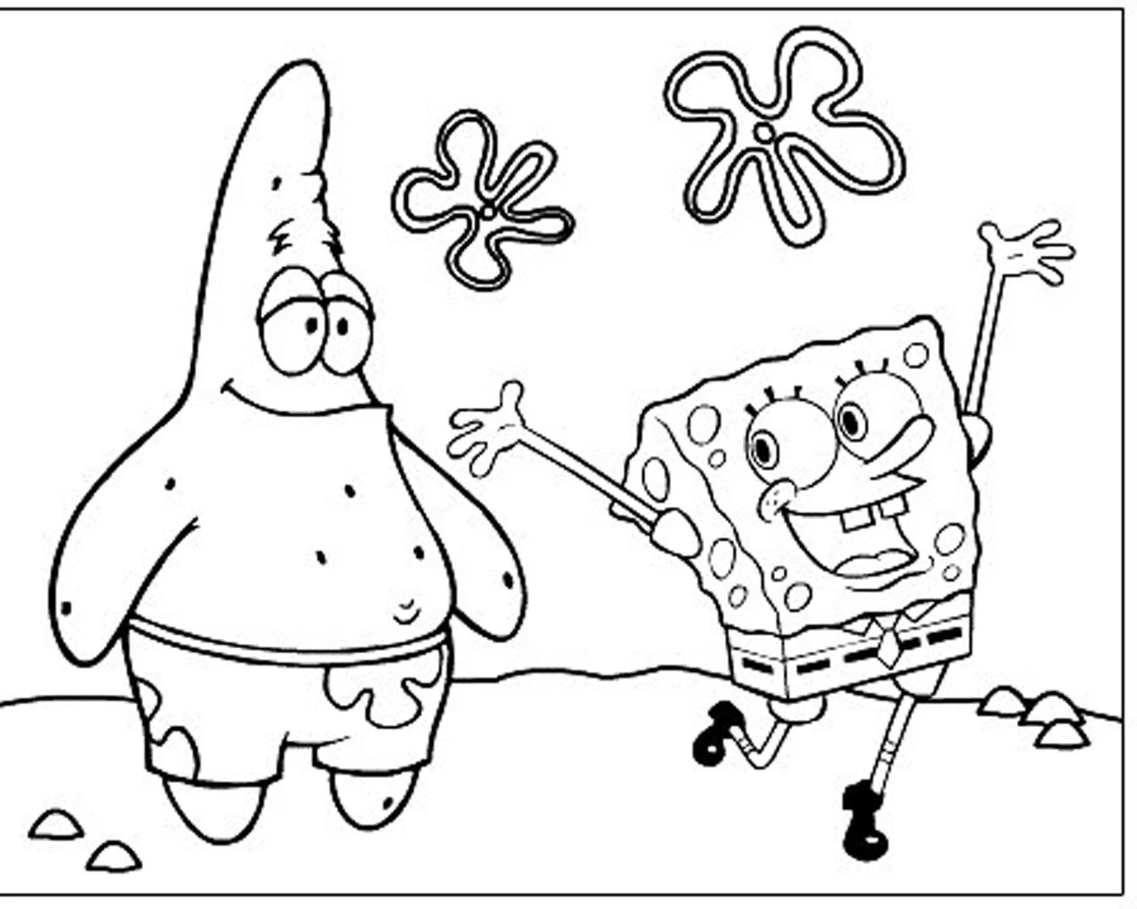 Spongebob Ausmalbilder