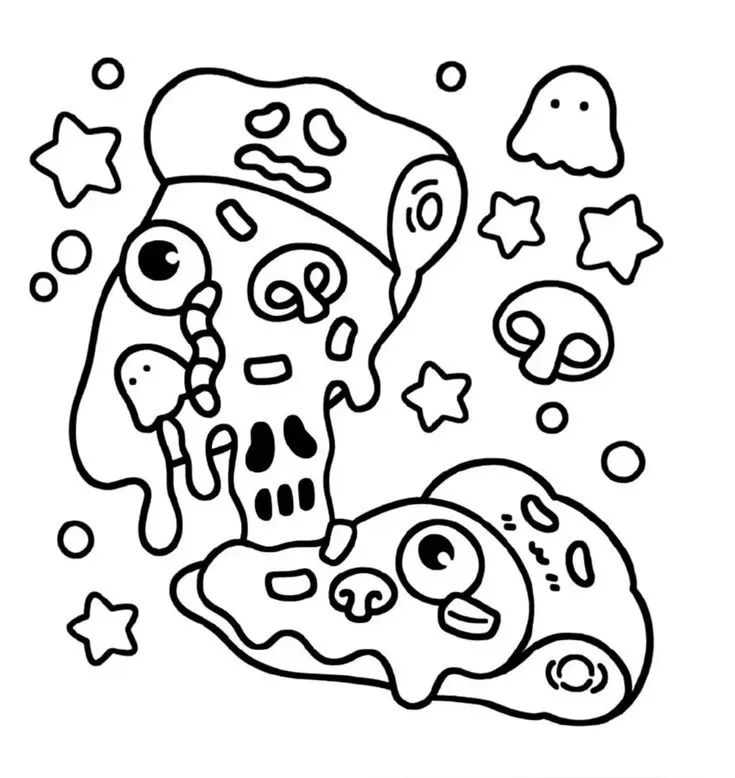 Spooky Cutie coloring pages 21