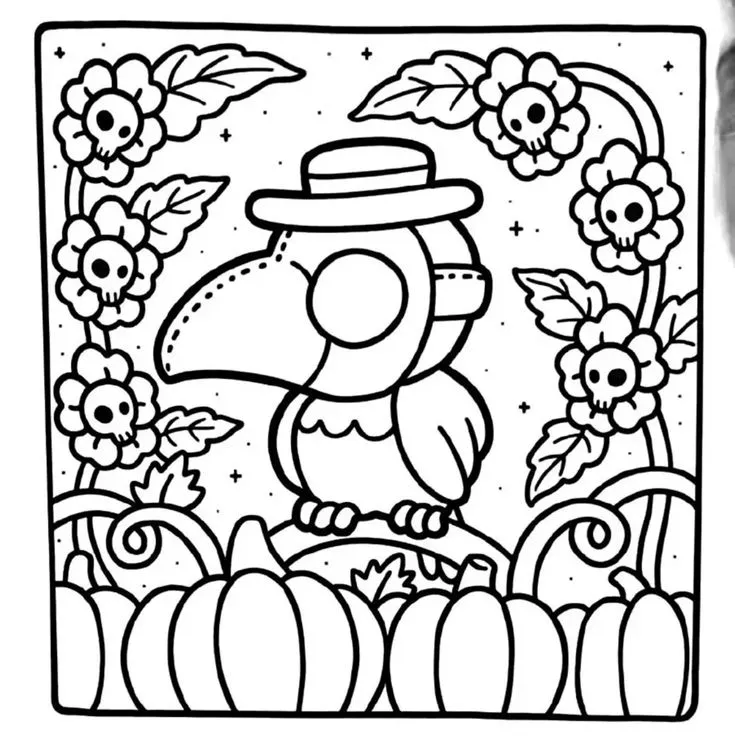 Spooky Cutie coloring pages 39